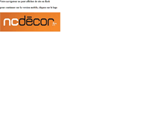 Tablet Screenshot of ncdecor.fr